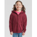 Дитяча Кофта Fruit of the Loom KIDS CLASSIC HOODED SWEAT JACKET Бордовий 140