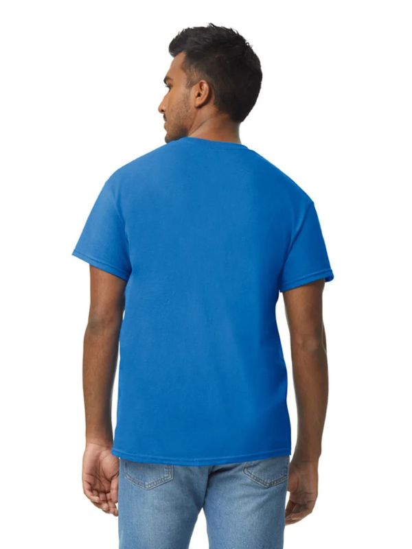 Мужская Футболка Плотная Gildan Heavy Cotton Ярко-синий S