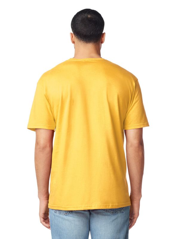 Мужская Футболка Мягкая Средней Плотности Gildan Softstyle Adult Желтый S