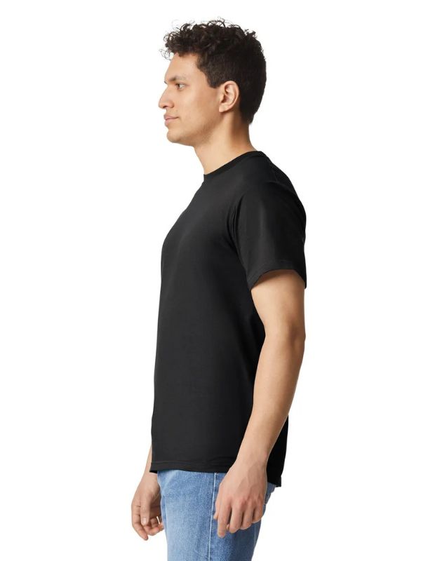 Мужская Футболка Мягкая Средней Плотности Gildan Softstyle Adult Черный S
