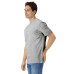Чоловіча Футболка Gildan Light Cotton Меланж Світло-Сірий 3XL