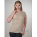 Женская Футболка Мягкая Gildan Softstyle Lady Песочный  S 