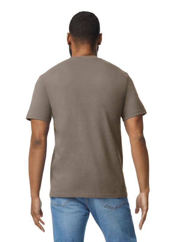 Чоловіча Футболка Щільна М'яка Gildan Softstyle Midweight Коричнева савана 2XL