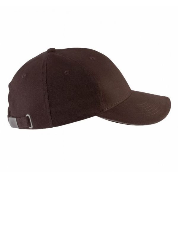 Кепка Плотная Kariban K-UP Liberty Sand Orlando Шоколадный с Бежевым