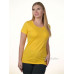 Женская Футболка Fruit of the Loom Valueweight T Lady-Fit Желтый XS