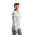Жіночий Світшот Fruit of the Loom Raglan Lightweight Lady-Fit Сірий Меланж XS