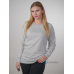 Жіночий Світшот Fruit of the Loom Raglan Lightweight Lady-Fit Сірий Меланж XS