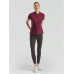 Женская Футболка Поло Fruit of the Loom Premium Lady-Fit Бордовый XL