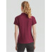 Женская Футболка Поло Fruit of the Loom Premium Lady-Fit Бордовый XL