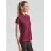 Женская Футболка Поло Fruit of the Loom Premium Lady-Fit Бордовый XL