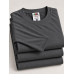 Мужской Лонгслив Базовый Хлопок Однотонный Fruit of the Loom Valueweight Grafit L