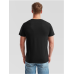 Мужская Футболка с V-Образным Вырезом Fruit of the Loom Valueweight V-Neck Черный S