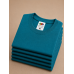Мужская Футболка Мягкая Плотная Fruit of the Loom Iconic 195 Ringspun Premium Бирюзовый M