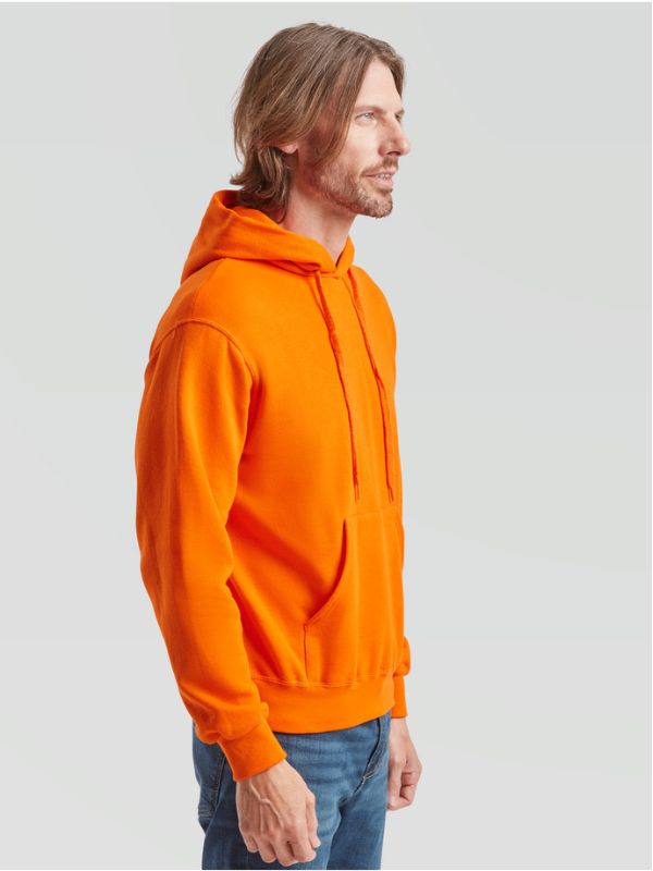 Мужское Худи Fruit of the Loom Classic Оранжевый S