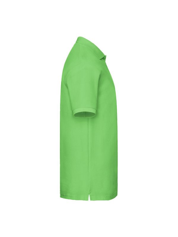 Мужская Футболка Поло Fruit of the Loom Premium Лайм 2XL