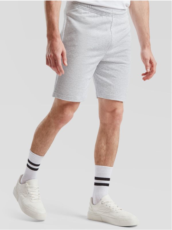 Мужские шорты Fruit of the Loom Lightweight Серый Меланж S