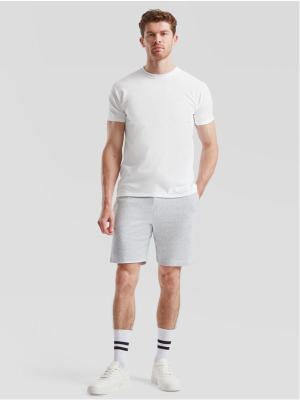 Мужские шорты Fruit of the Loom Lightweight Серый Меланж S